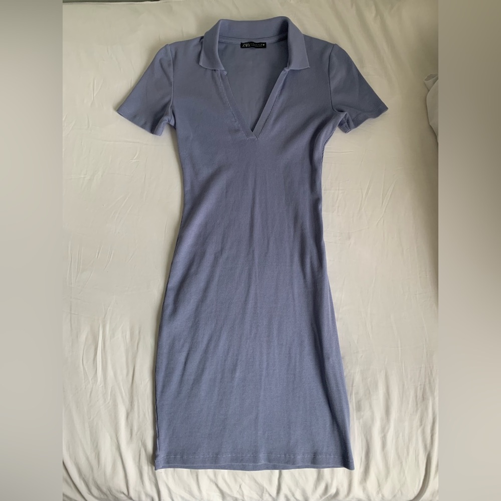 Periwinkle Zara dress: size small